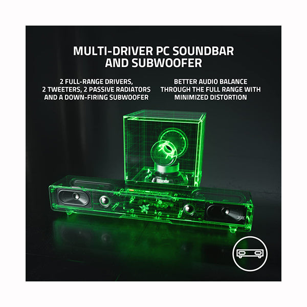 Razer Leviathan V2 PC Gaming Soundbar Subwoofer Price In Lebanon
