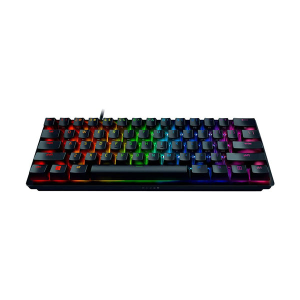 Razer Keyboards & Mice Black / Brand New / 1 Year Razer Huntsman Mini Optical Gaming Keyboard Clicky Purple Switch US RZ03-03390100-R3M1