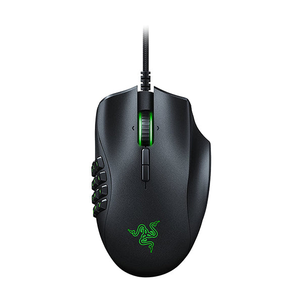 Razer Keyboards & Mice Black / Brand New / 1 Year Razer Naga Trinity Chroma MMO Gaming Mouse , Up to 19 Programmable buttons- Interchangeable Side - RZ01-02410100-R3M1