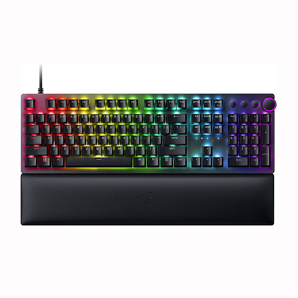 Razer Keyboards Black / Brand New / 1 Year Razer Huntsman V2 - Optical Gaming Keyboard (Linear Red Switch)