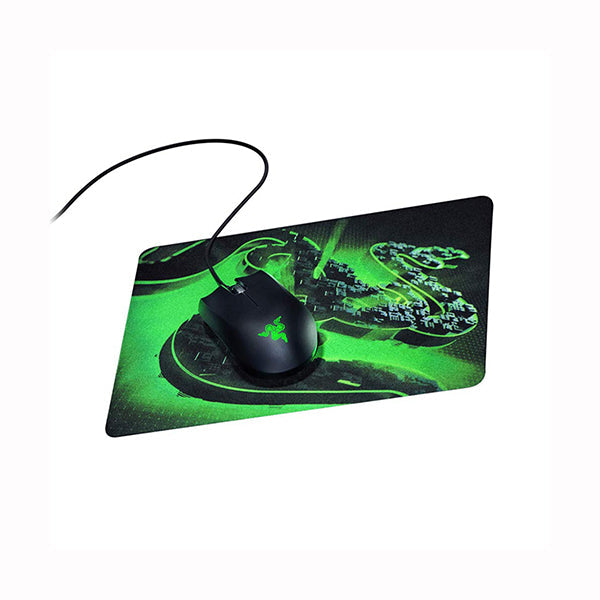 Razer Mice & Keyboards Sets Black / Brand New / 1 Year Razer Abyssus Lite & Razer Goliathus Mobile Construct Edition 15m. Soft Small Multi-Colour - Mouse and Mouse Mat Bundle
