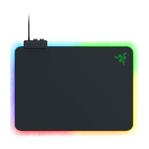 Razer Mouse Pads Black / Brand New / 1 Year Razer Firefly V2 Micro Textured Gaming Mouse Mat with RGB Lighting Powered by Chroma