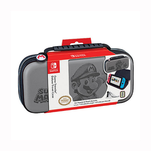 RDS Cases Covers & Bags Black / Brand New Bigben Official Mario Travel Case for Nintendo Switch