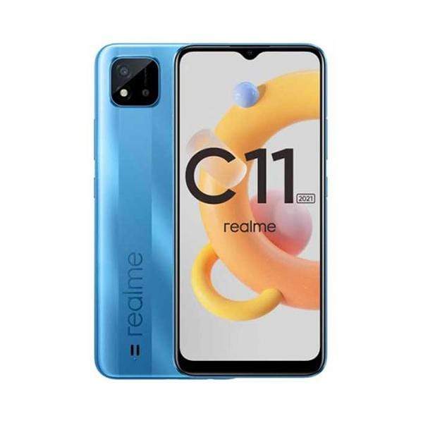 Realme Mobile Phone Blue / Brand New / 1 Year Realme C11, 4GB/64GB, 6.52″ IPS Display, Octa core, Rear Cam 13MP, Selfie Cam 5MP
