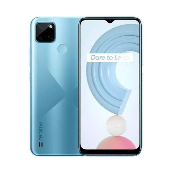 realme Mobile Phone Cross Blue / Brand New / 1 Year Realme C21Y, 4GB/64GB, 6.5″ IPS Display, Octa core, Triple Rear Cam 13MP + 2MP + 2MP, Selphie Cam 5MP, Fingerprint (rear-mounted)