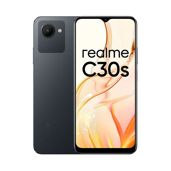 Realme Mobile Phone Stripe Black / Brand New / 1 Year Realme C30s, 2GB/32GB, 6,5" IPS Display, Octa Core, Rear Cam 8MP, Selfie Cam 5MP, Fingerprint