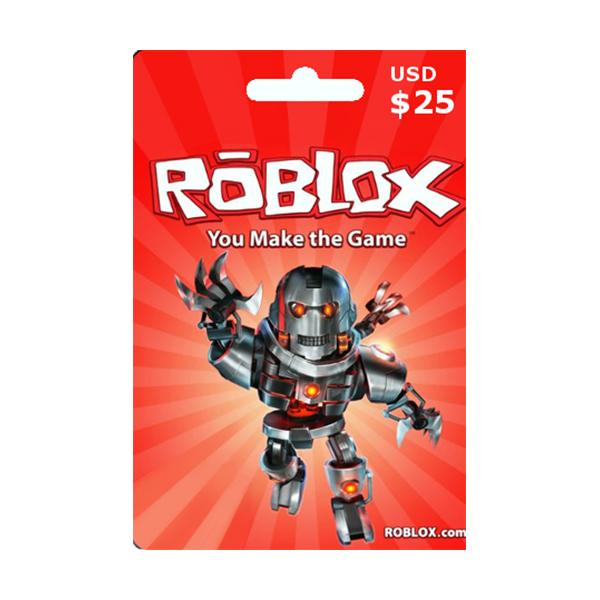 Buy Roblox Gift Card 25 USD