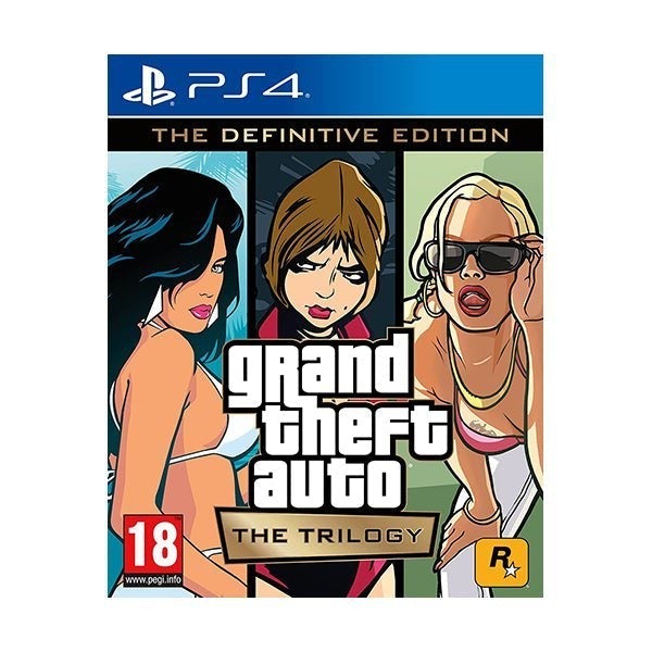 Rockstar games PS4 DVD Game Brand New Grand Theft Auto: The Trilogy - The Definitive Edition - PS4