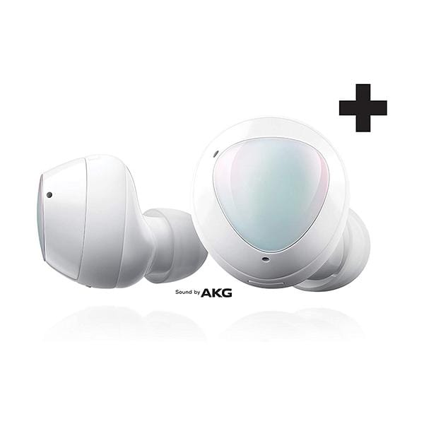 Samsung Headsets White Samsung Galaxy Buds+ Plus, True Wireless Earbuds w/improved battery and call quality (Wireless Charging Case included), SM-R175NZKAXAR, Model 2020