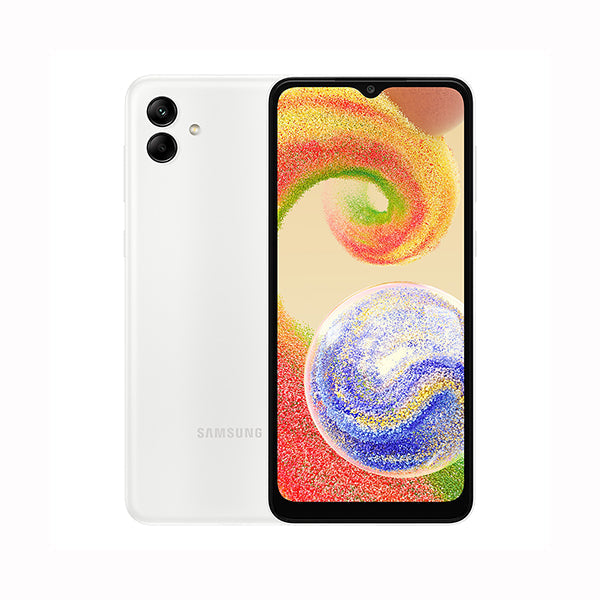 Samsung Mobile Phone White / Brand New / 1 Year Samsung Galaxy A04 4GB/64GB
