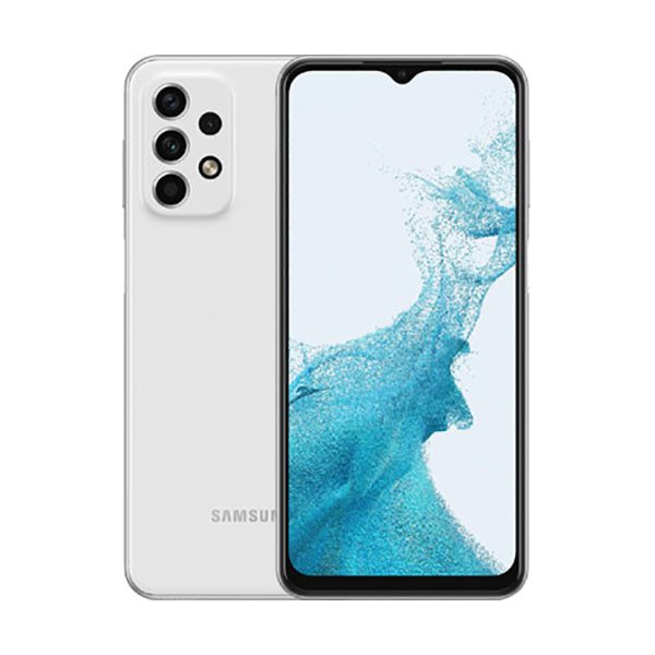 Samsung Mobile Phone Awesome White / Brand New / 1 Year Samsung Galaxy A23, 4GB/128GB, 6.6″ Display, Octa-core, Quad Rear Cam 50MP + 5MP + 2MP + 2MP, Selfie Cam 8MP