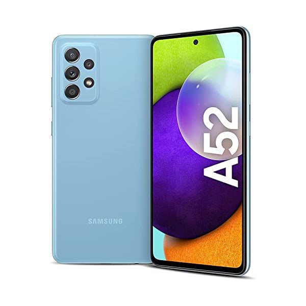 Samsung Mobile Phone Awesome Blue / Brand New / 1 Year Samsung Galaxy A52, 8GB/128GB, 6.5″ Super AMOLED, 90Hz Display, Octa-core, Quad Rear Cam 64MP + 12MP + 5MP + 5MP, Selphie Cam 32MP