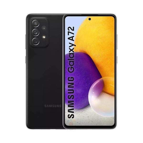 Samsung Mobile Phone Awesome Black / Brand New / 1 Year Samsung Galaxy A72, 8GB/256GB, 6.7″ Super AMOLED, 90Hz Display, Octa-core, Quad Rear Cam 64MP + 8MP + 12MP + 5MP, Selphie Cam 32MP