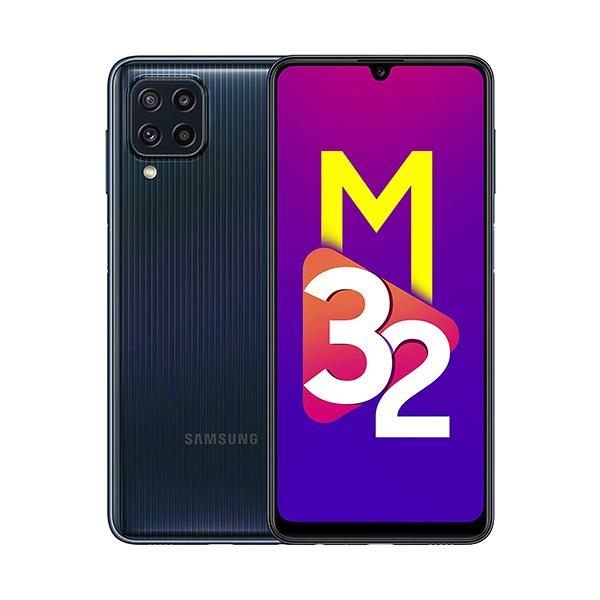 Samsung Mobile Phone Black / Brand New / 1 Year Samsung Galaxy M32, 6GB/128GB, Super AMOLED, 90Hz Display, Octa-core, Quad Rear Cam 64MP + 8MP + 2MP + 2MP, Selphie Cam 20MP, Fingerprint (side-mounted)