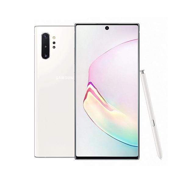 Samsung Mobile Phone Aura White Samsung Galaxy Note 10+ 12GB/256 GB, 6.8 inch With Free JBL Flip 4 Speaker + JBL Endurance Jump Headset + Galaxy Fit E Mini