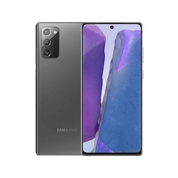 Samsung Mobile Phone Mystic Gray / Brand New / 1 Year Samsung Galaxy Note 20, 8GB/256GB, 6.7″ Super AMOLED Plus Display, Octa-core, Triple Rear Cam 12MP + 64MP + 12MP, 10MP Selphie Cam, Fingerprint (under display, ultrasonic) - SM-N980F