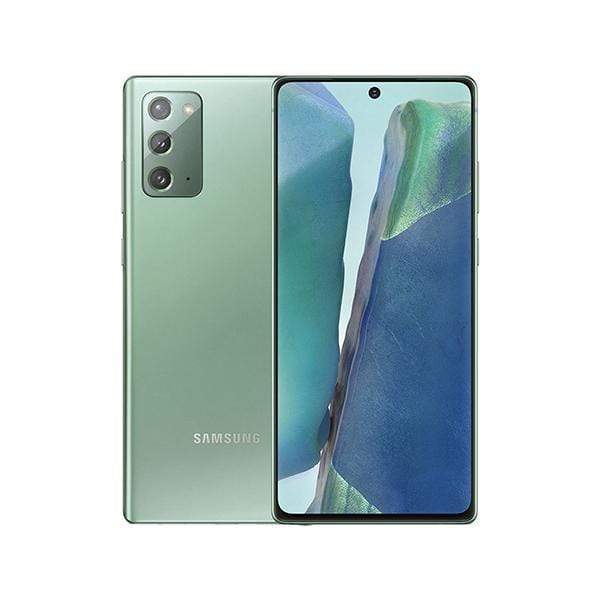 Samsung Mobile Phone Mystic Green / Brand New / 1 Year Samsung Galaxy Note 20, 8GB/256GB, 6.7″ Super AMOLED Plus Display, Octa-core, Triple Rear Cam 12MP + 64MP + 12MP, 10MP Selphie Cam, Fingerprint (under display, ultrasonic) - SM-N980F