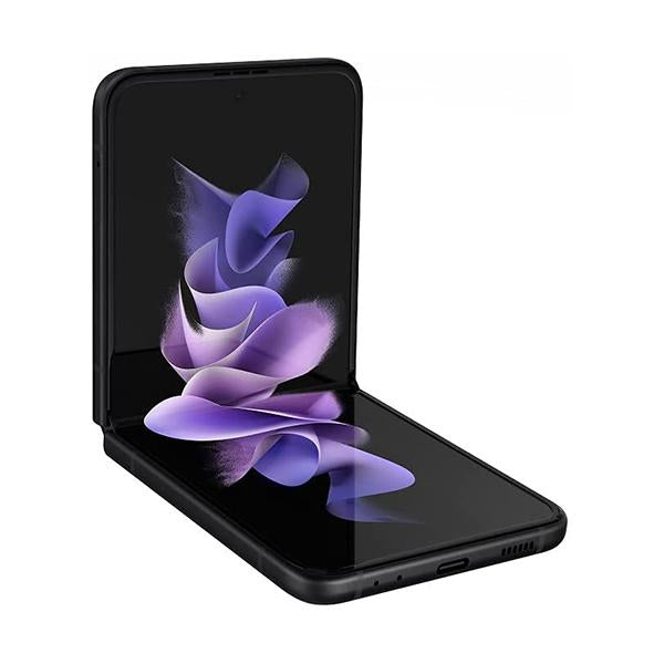 Samsung Mobile Phone Phantom Black / Brand New / 1 Year Samsung Galaxy Z Flip3 5G, 8GB/128GB, 6.7″ Foldable Dynamic AMOLED 2X, 120Hz, HDR10+ Display, Octa-core, Dual Rear Cam 12MP + 12MP, Selfie Cam 10MP