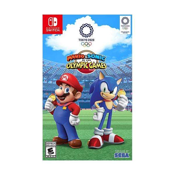 SEGA Switch DVD Game Brand New Mario & Sonic at the Olympic Games Tokyo 2020 - Nintendo Switch