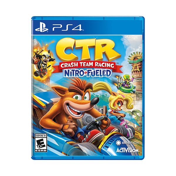 Sony Interactive Entertainment PS4 DVD Game Brand New Crash Team Racing CTR Nitro-Fueled- PS4