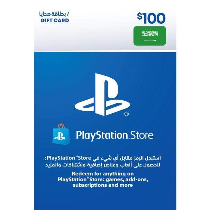 Sony Playstation Wallet Top-up Wallet Top-up KSA PlayStation Gift Card - 100 USD