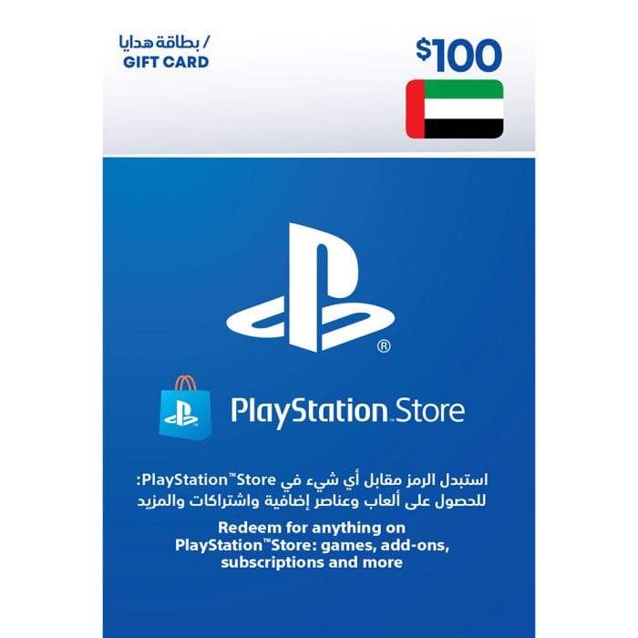 Sony Playstation Wallet Top-up Wallet Top-up UAE PlayStation Gift Card - 100 USD