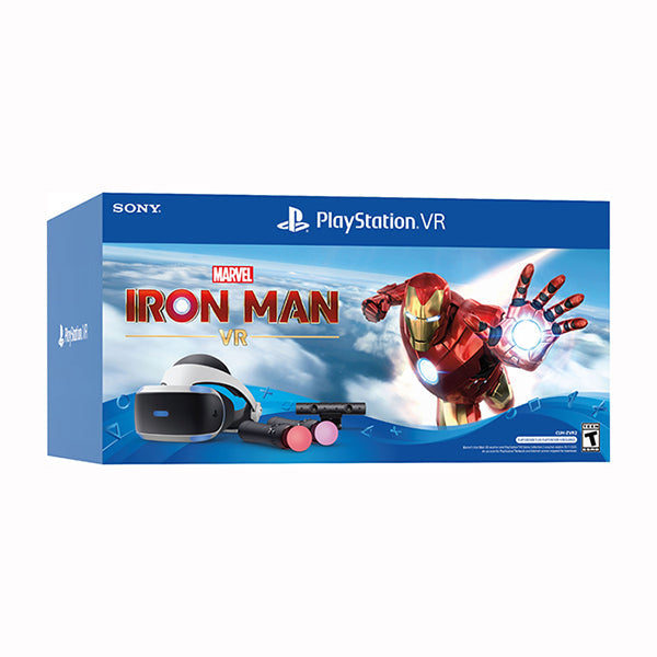 Sony VR Headsets White / Brand New Sony Playstation - VR Marvel's Iron Man VR Bundle for PS5 and PS4