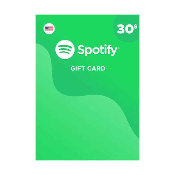 Spotify Digital Currency Spotify USD 30 Digital Code USA