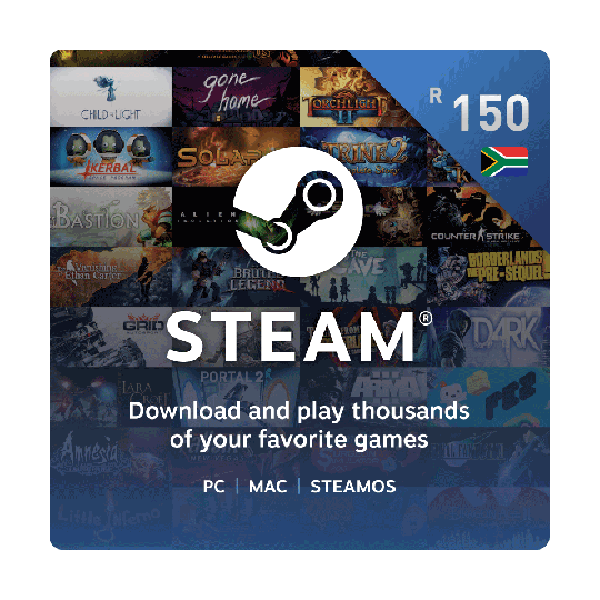 Steam Digital Currency South Africa - Steam ZAR 150