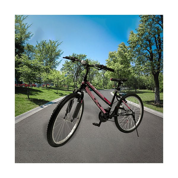 TEC Bikes, Ride-ons & Accessories Black Pink / Brand New TEC, Bike Eros 24" Black Pink, S22