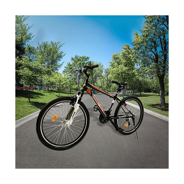 TEC Bikes, Ride-ons & Accessories Black Orange / Brand New TEC, Bike Titan 24" Black Orange with Shimano, S22