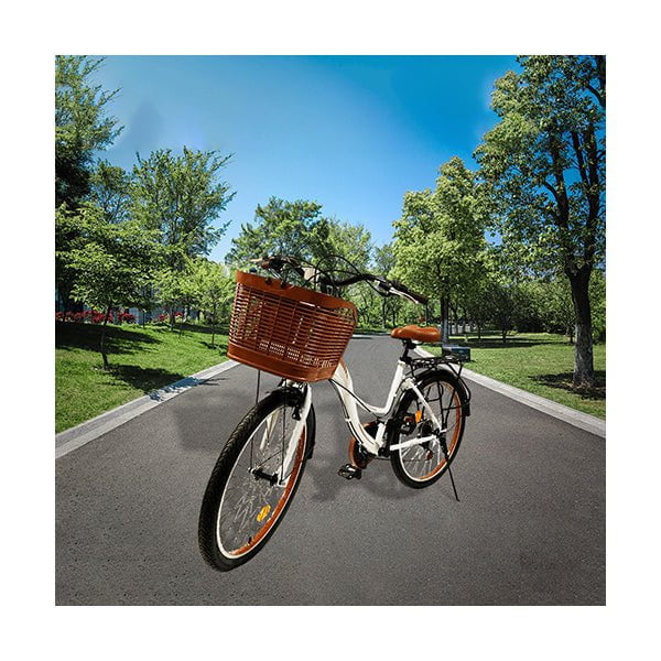 TEC Bikes, Ride-ons & Accessories White brown / Brand New TEC, Bike Vision Holiday 24" White Brown, S22