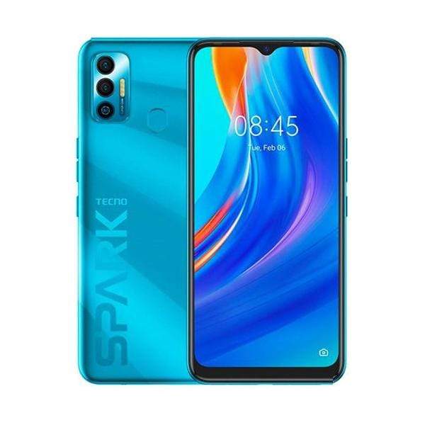 TECNO Mobile Phone Morpheus Blue / Brand New / 1 Year TECNO Spark 7, 2GB/32GB, 6.5" IPS LCD Display, Octa core CPU, Dual Rear Cam 16MP, Selfie Cam 8MP, Fingerprint (rear-mounted)