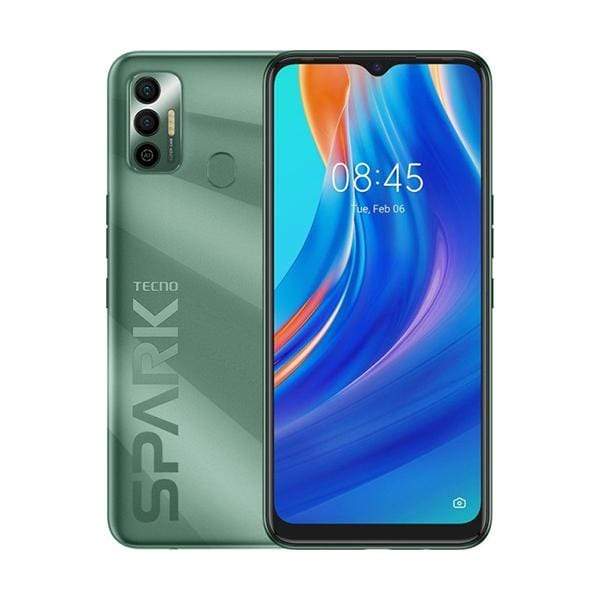 TECNO Mobile Phone Spruce Green / Brand New / 1 Year TECNO Spark 7, 2GB/32GB, 6.5" IPS LCD Display, Octa core CPU, Dual Rear Cam 16MP, Selfie Cam 8MP, Fingerprint (rear-mounted)