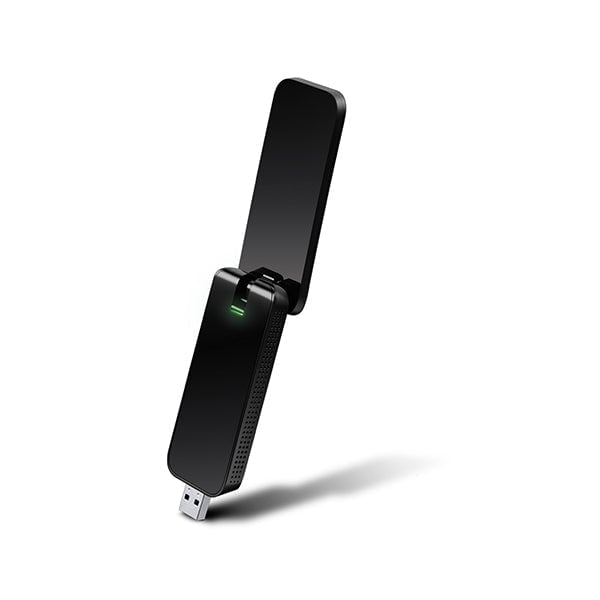 TP-Link Networking Black / Brand New / 1 Year TP-Link, Archer T4U AC1300 High Gain Wireless MU-MIMO Dual Band USB Adapter