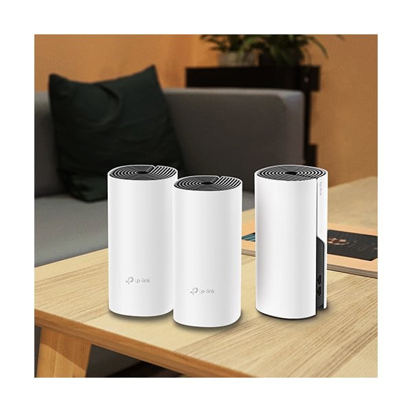 TP-Link Deco M4 Whole Home Mesh Wi-Fi System, AC1200, Pack of 3