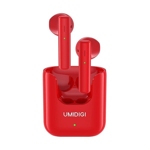 Umidigi Headsets & Earphones Rock Red / Brand New / 1 Year Umidigi AirBuds U Wireless Headphones with Microphones, Bluetooth 5.1 Earphones in-Ear, Touch Control Bluetooth Earbuds, 24H Playing Time for Work, Home Office