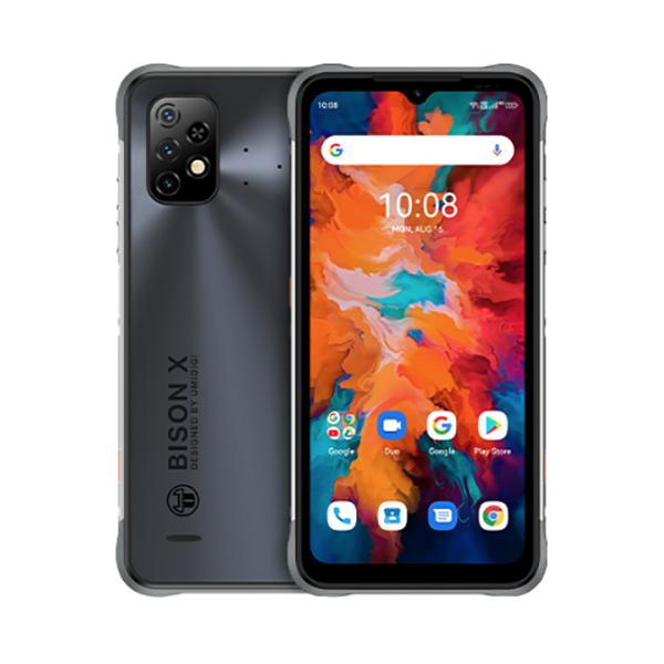 Umidigi Mobile Phone Storm Gray / Brand New / 1 Year Umidigi Bison X10, 4GB/128GB, 6.53" FHD+ Screen, Octa core CPU, Triple Rear Cam 20MP + 8MP + 5MP, Selfie Cam 8MP, Fingerprint (side-mounted)