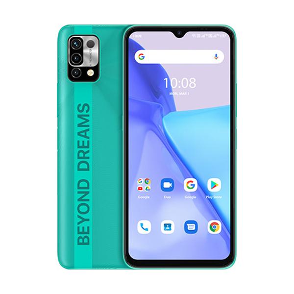 Umidigi Mobile Phone Jade Green / Brand New / 1 Year Umidigi Power 5, 3GB/64GB, 6.53" HD Screen, Octa core CPU, Triple Rear Cam 16MP + 8MP + 5MP, Selfie Cam 8MP, Fingerprint (side-mounted)