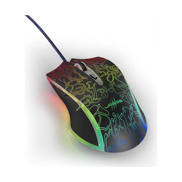 uRage Mouse Gamer Wired Reaper 340 (7 Programmable Keys, Mouse Gaming uRage Mouse Gamer Wired Reaper 340 (7 Programmable Keys, Mouse Gaming