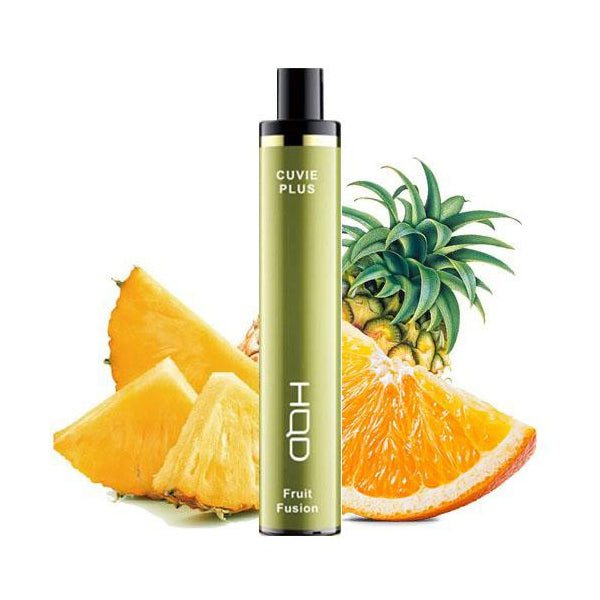 Vape Fruit Fusion HQD, Cuvie Plus Disposable Vape, 1200 Puffs, 5ml, 950mAh