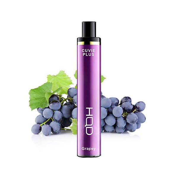 Vape Grapey HQD, Cuvie Plus Disposable Vape, 1200 Puffs, 5ml, 950mAh