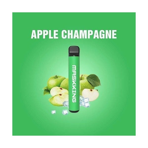 Vape Apple Champagne MASKKING High Pro Disposable Vape Device 1000 Puffs 3.5ml