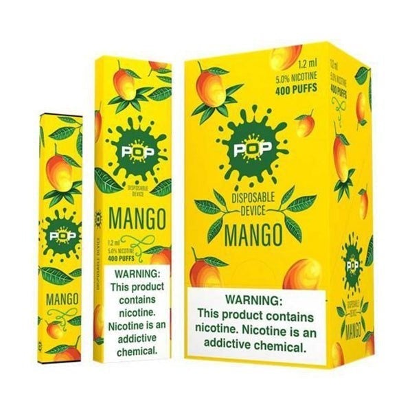 Vape Mango POP Disposable Vape Device 400 Puffs