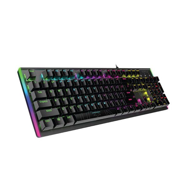 Vertux Keyboards & Mice Black / Brand New / 1 Year Vertux, Comando High Performance Mechanical Gaming Keyboard A/E