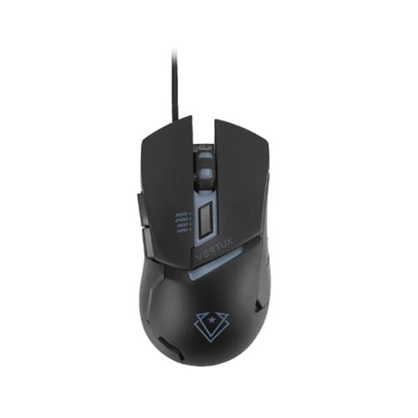 Vertux Keyboards & Mice Black / Brand New / 1 Year Vertux, Dominator Quick Response Ergonomic Gaming Mouse