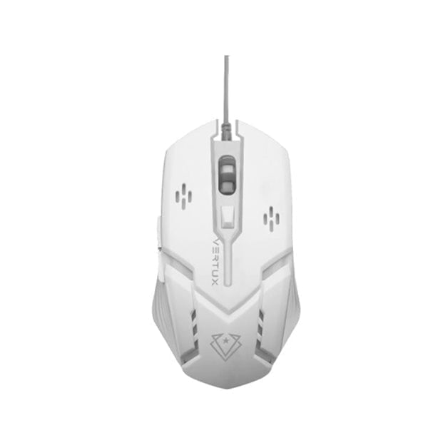 Vertux Keyboards & Mice White / Brand New / 1 Year Vertux, Sensei Ergonomic Optical USB Wired Computer Gaming Mouse