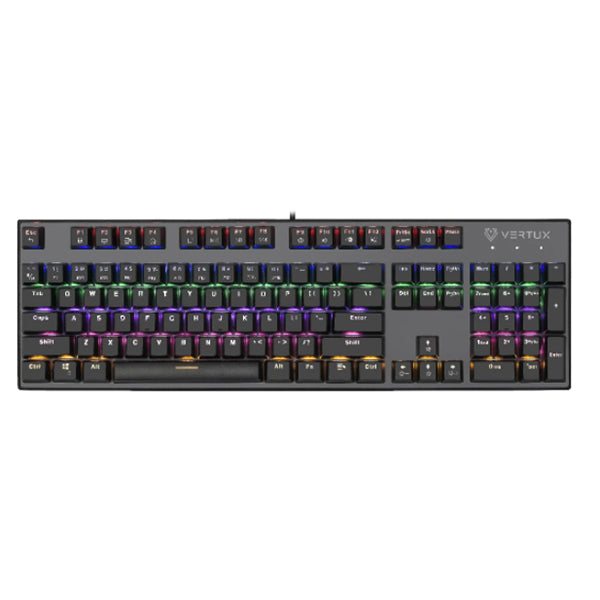 Vertux Keyboards Black / Brand New / 1 Year Vertux, Tactical Advance Performance Mechanical Keyboard A/E