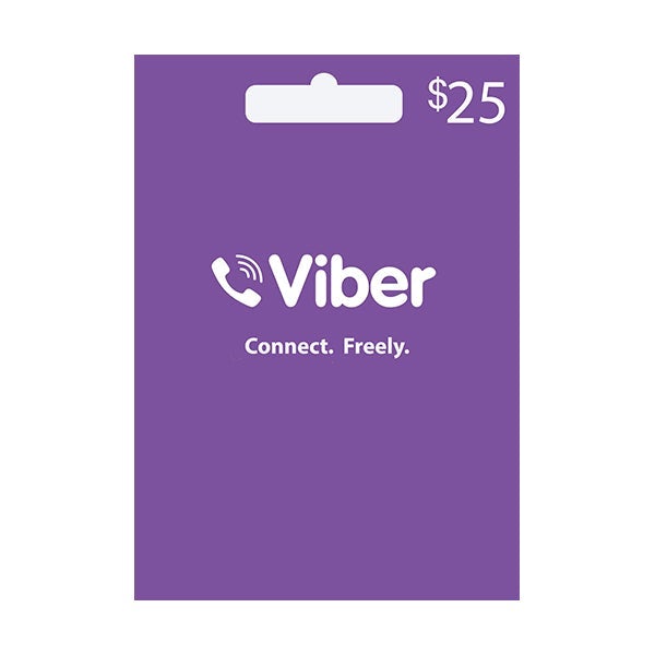 Viber voip subscriptions Viber Credit 25 USD