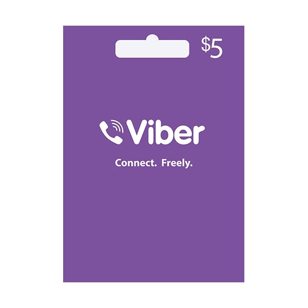 Viber voip subscriptions Viber Credit 5 USD